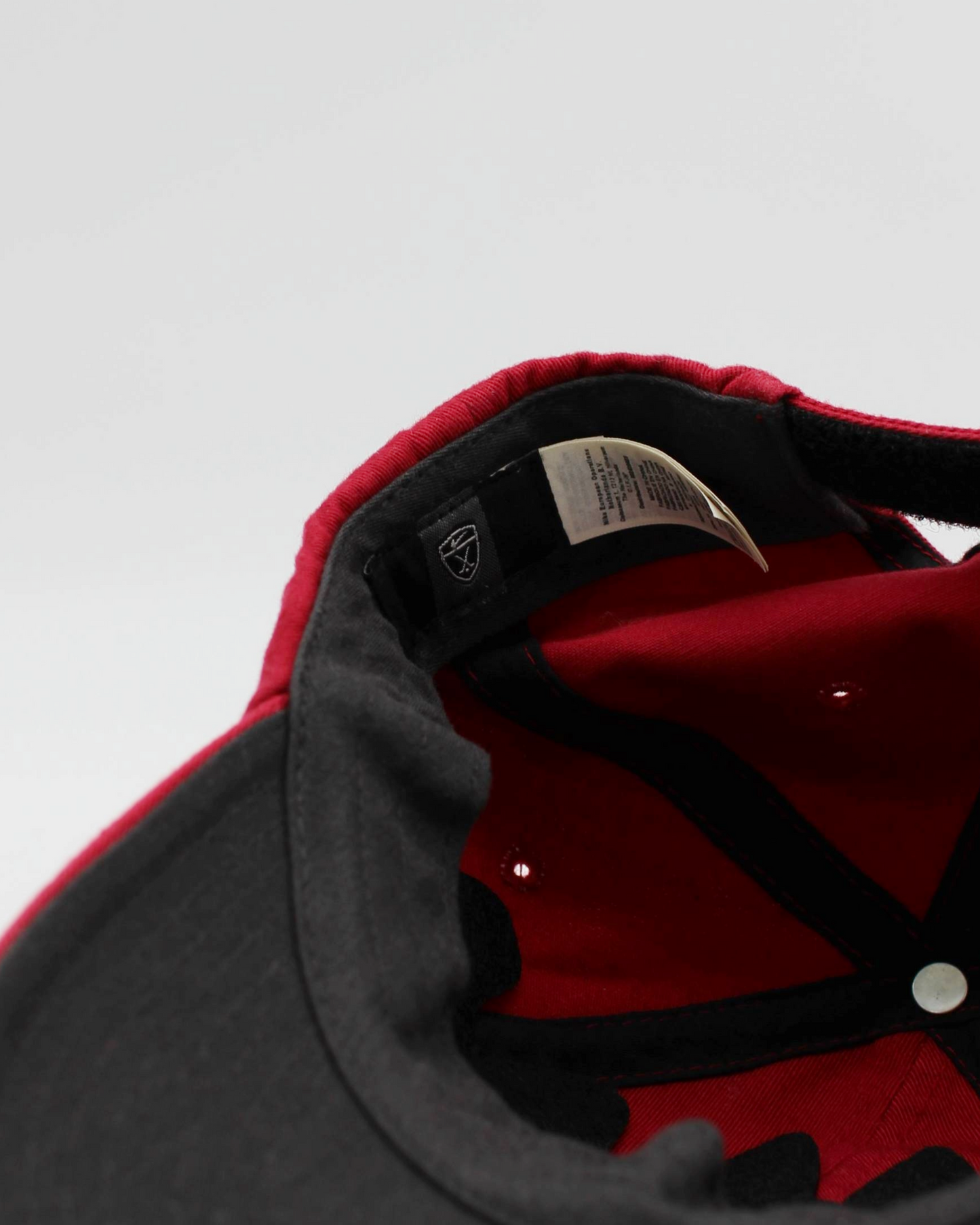 00s Red Nike Shield Logo Cap
