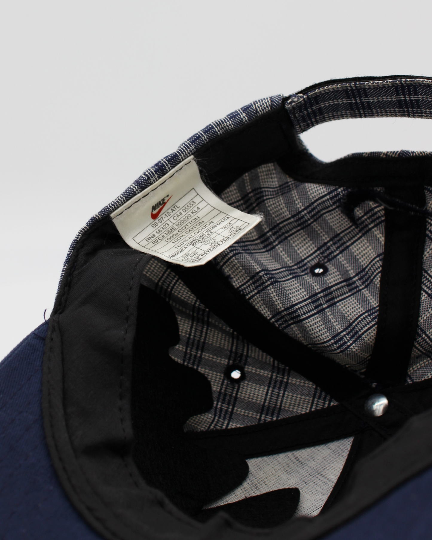 90s Nike X Disney Plaid Cap