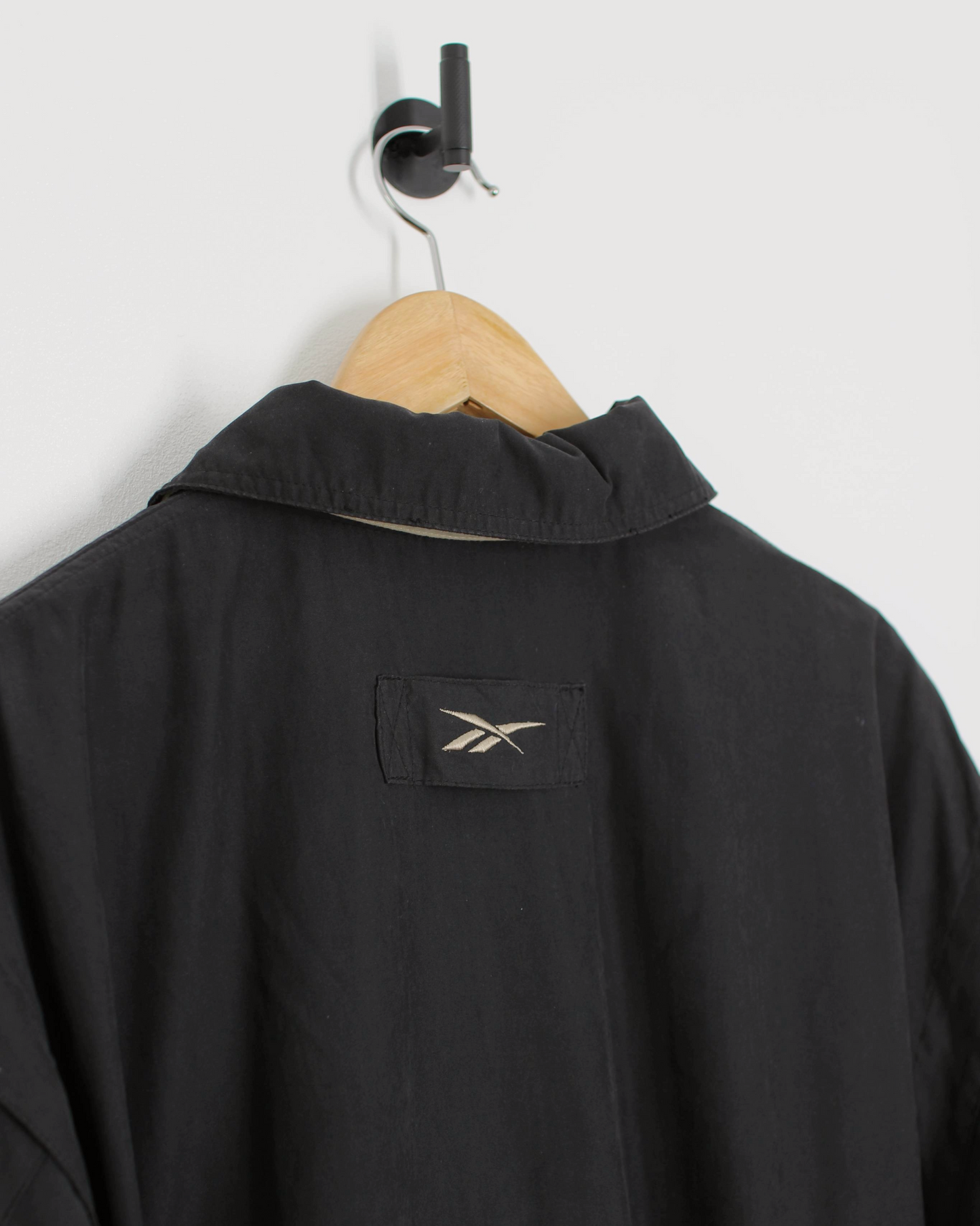 90s Reebok Golf ‘Performance’ Black Collared Jacket (M)