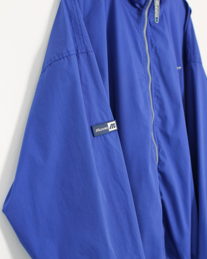 00s Mizuno Blue Full Zip Jacket (XL)
