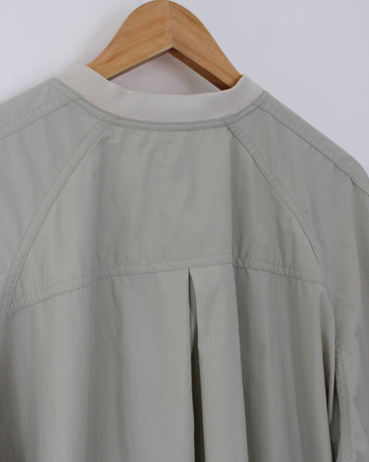 90s Nike Cream Buttoned Windbreaker (L)