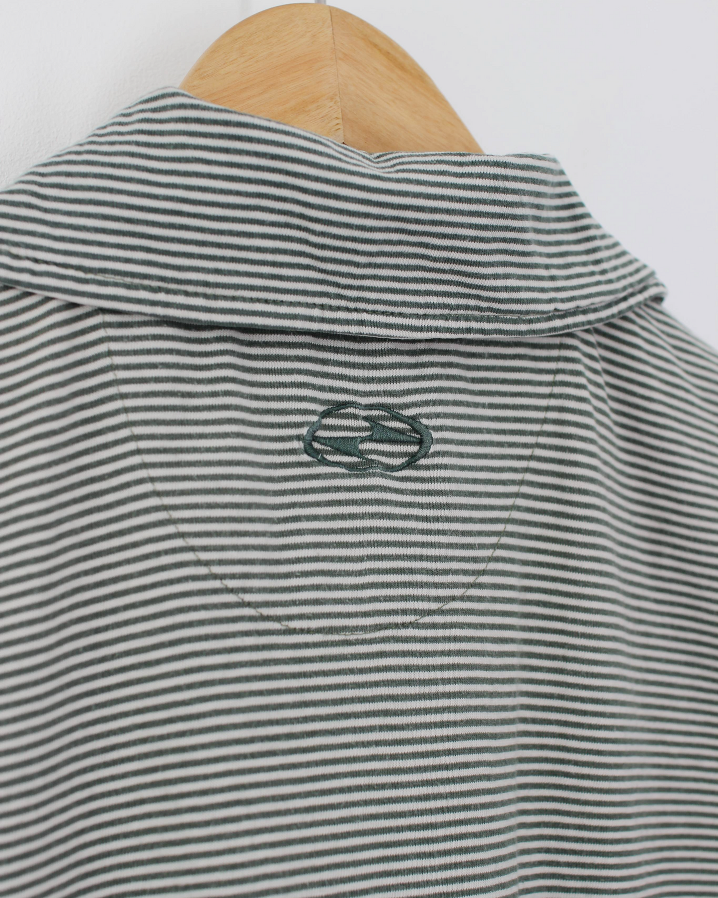 90s Nike Yin Yang Striped Polo-Shirt (XL)