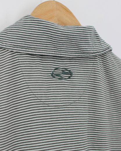 90s Nike Yin Yang Striped Polo-Shirt (XL)