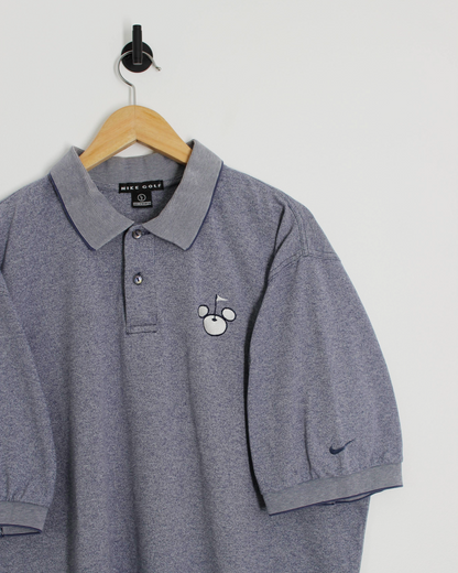 90s Nike Walt Disney Mickey Mouse Polo-Shirt (L)