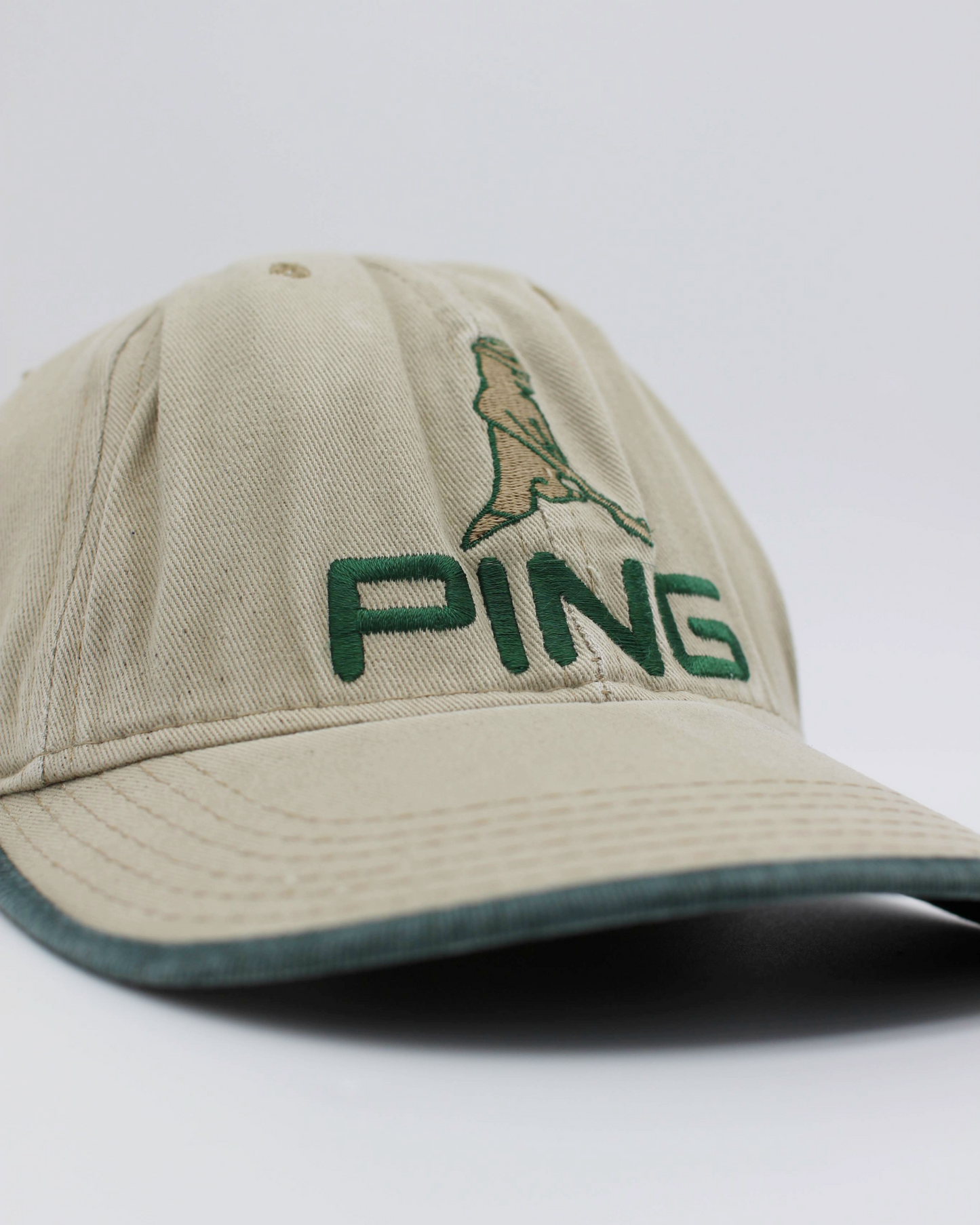 90s Ping Light Brown/Green Cap