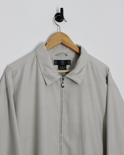 00s Nike Cream Harrington Style Full Zip Jacket (XL)