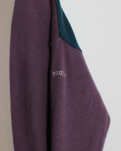 90s Proquip Wool Crewneck Pullover (M)