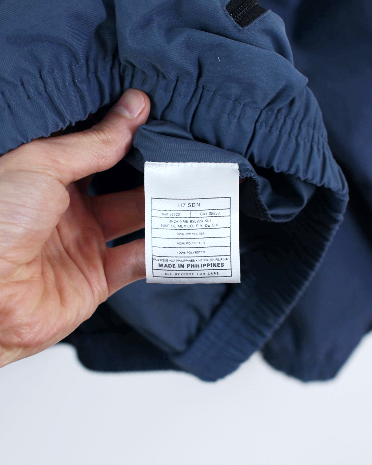 90s Nike Swoosh 18 Blue Full Zip Jacket (XL)