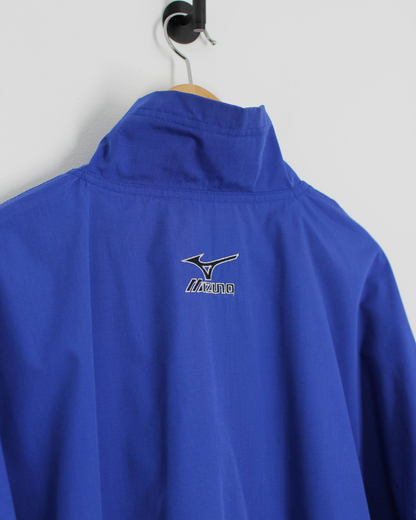 00s Mizuno Blue Full Zip Jacket (XL)