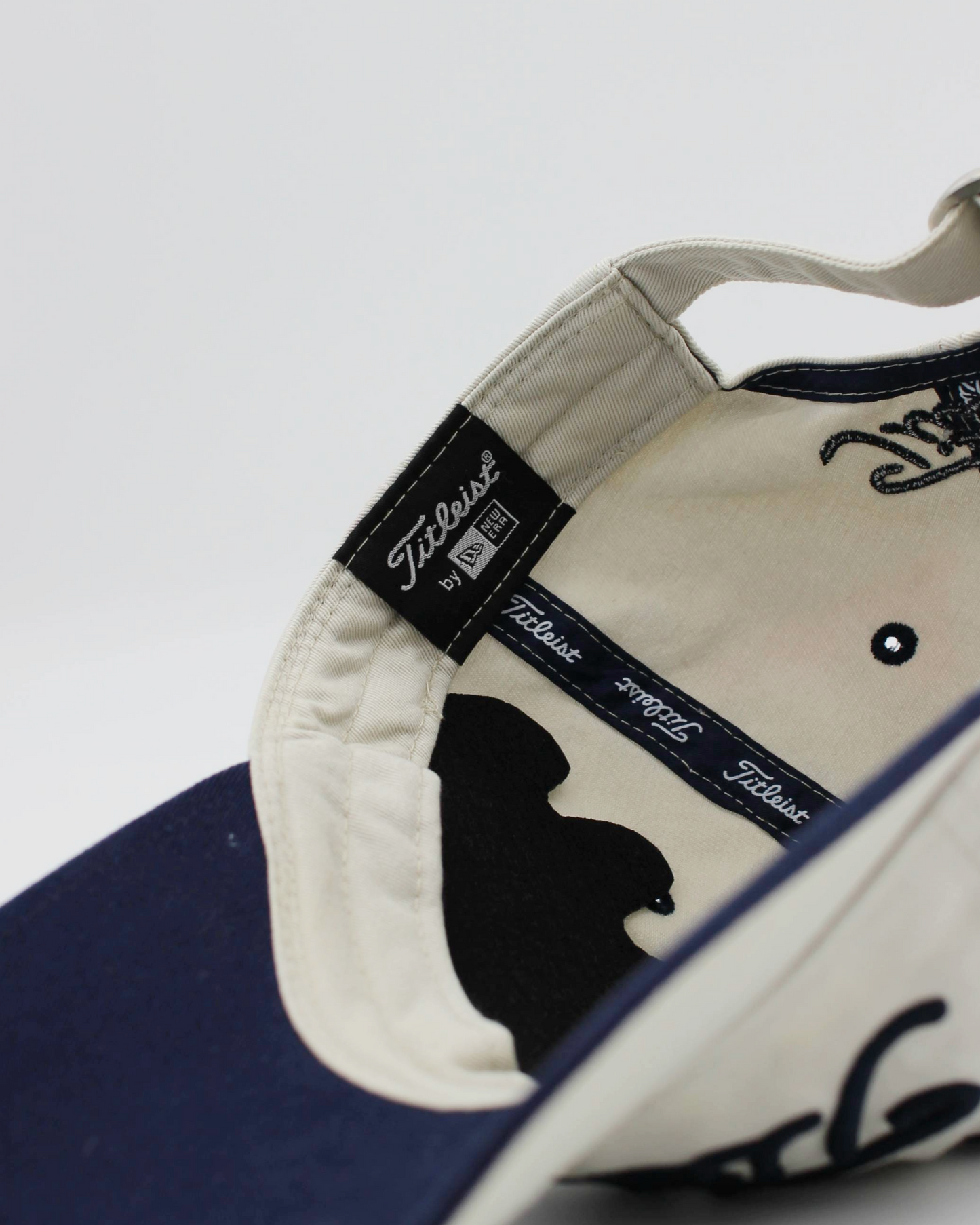 00s Titleist Cream/Navy Cap by New Era