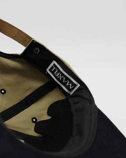 90s Maxfli Beige/Black Cap