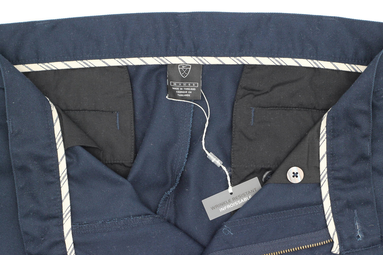 Nike Navy Golf Trousers (36W 32L) - Generation Mulligan