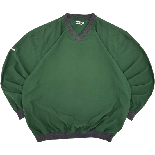 Ping Green/Grey Windbreaker (XL)