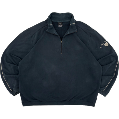Nike Navy Quarter Zip Jumper (L)