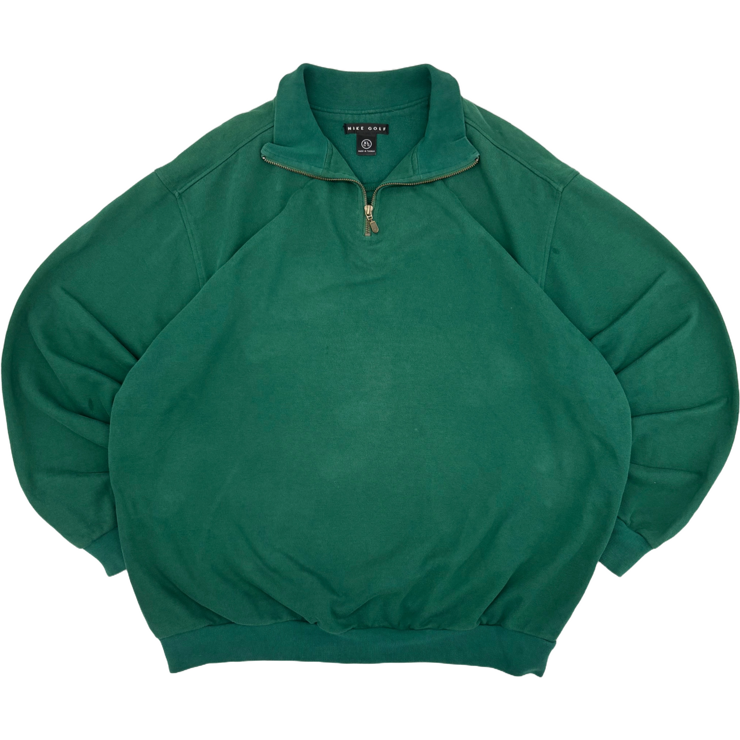 Nike Green Quarter Zip Jumper (XL)
