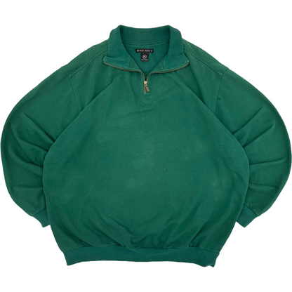 Nike Green Quarter Zip Jumper (XL)