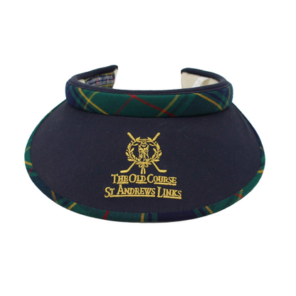 The Old Course ‘Tartan Collection’ Visor with Tags