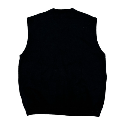 Nike Black Lambswool Golf Vest (L)