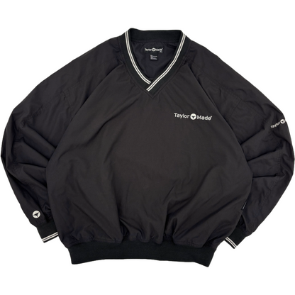 TaylorMade Black/White Windbreaker (XL)