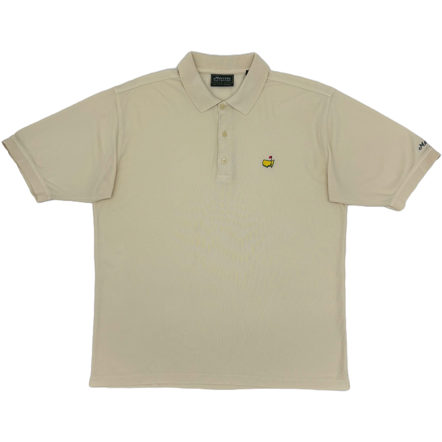 Masters Collection Beige Polo-Shirt (L)