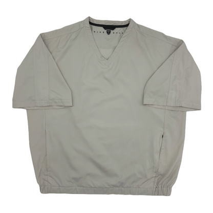 Nike Beige Short Sleeve Windbreaker (XL)