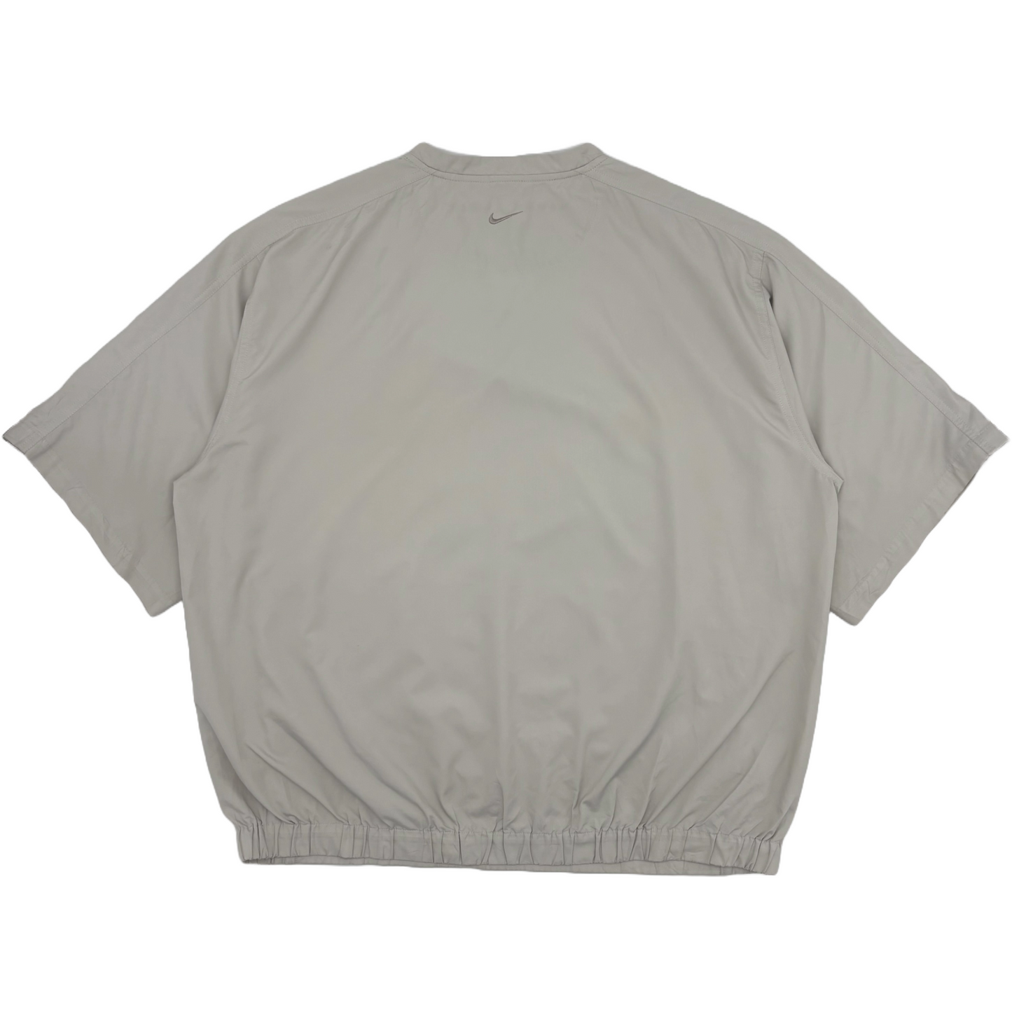 Nike Beige Short Sleeve Windbreaker (XL)