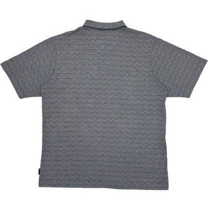 Nike Grey Patterned Polo-Shirt (XL)