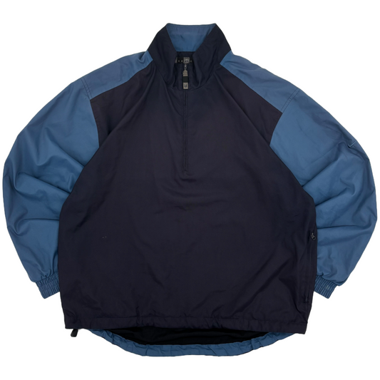 Nike Navy/Blue Half Zip Jacket (S/M)